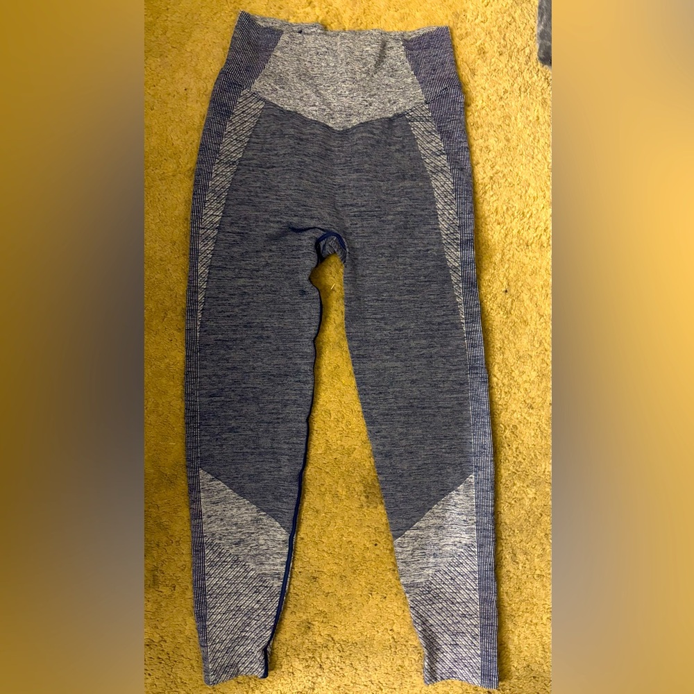 PINK Victoria's Secret Navy and Gray Top